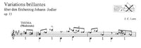 【楽譜】ロム：華麗な変奏曲Op.13［レンネルト校訂］
