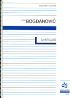 【楽譜】ボグダノヴィチ：カンティクル（2G）