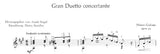 【楽譜】ジュリアーニ：協奏風大二重奏曲Op.52（Fl&G）［ナーゲル編］