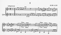 【楽譜】スカルラッティ: 5つのソナタ（2G）［ビアンカラナ＆ミンゴ編曲］K.120, 147, 358, 402, 519。スコアのみ
