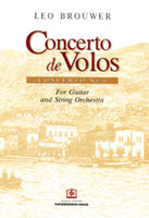【楽譜】ブローウェル：ヴォロスの協奏曲（第6番）C.コチョリスに献呈。スコアとGパート譜