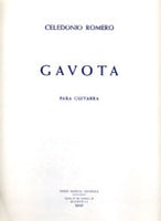 【楽譜】C. ロメロ：ガヴォット