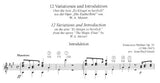 【楽譜】モリーノ：魔笛の主題による12の変奏曲Op.31［グロイプ校訂］ソルの変奏曲で有名なあの主題です