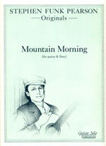【楽譜】ピアソン：山の朝（G&Fl）