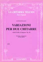【楽譜】ベヴィラックア：スペインのフォリアによる変奏曲Op.48（2G）［バローネ校訂］原典ファクシミリ付き