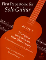 【楽譜】ワインバーグ編：中級ギター曲集Vol.1（16から20世紀の37の小品集）
