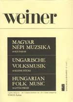 【楽譜】ヴァイナー：30のハンガリー民謡集Op.42（2G）［トコシュ編曲］