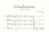 【楽譜】ロドリーゴ：エストゥディアンティーナ（パサカージェとコプリージャ）（2バンドゥーリャ，2ラウド，2G）