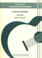 【楽譜】C. ロメロ：ペテーネラによる歌