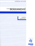 【楽譜】ボグダノヴィチ：哀歌の記録［テナントに献呈］