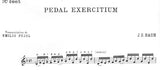 【楽譜】バッハ：ペダル練習曲BWV598［プジョール編曲］