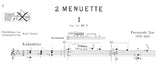 【楽譜】ソル：2つのメヌエットOp.5-3，Op.24-1［シャイト校訂］