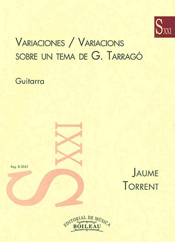 【楽譜】トレント：G.タラゴーの主題による変奏曲Op.25