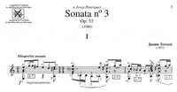 【楽譜】トレント：ソナタ第3番Op.32