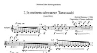 【楽譜】B. フンメル：歌曲集「ファンタズス」Op.93（歌とギター）