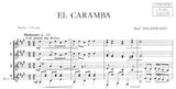 【楽譜】マルドナード：エル・カランバ（4G）