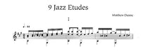 【楽譜】ダン：9つのジャズ・エチュード