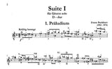 【楽譜】ブルクハルト：組曲第1番ニ長調（前奏曲、オスティナートI、オスティナートII、シシリアーノ、トッカータ