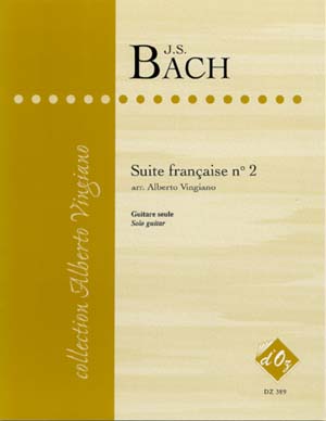 【楽譜】バッハ：フランス組曲第2番BWV813[ヴィンジャーノ編]