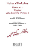 【楽譜】ヴィラ=ロボス：ショーロス第1番、シンプレス、演奏会用ワルツ第2番Op.8［ジガンテ監修］