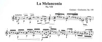 【楽譜】ジュリアーニ：ラ・メランコニアOp.148-7［ペペ・ロメロ編］