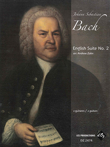 【楽譜】バッハ：イギリス組曲第2番BWV807[ズーン編](2G)