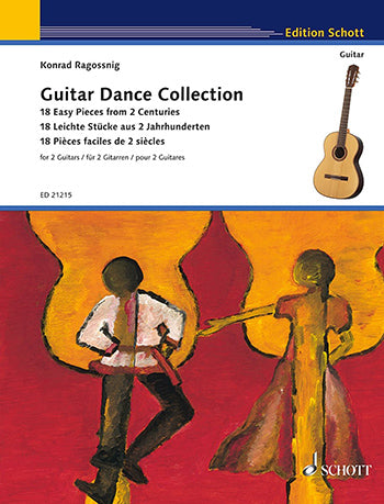 【楽譜】ギター・ダンス・コレクション〜ギター二重奏のための18のやさしい小品集[ラゴスニック編](2Ｇ)