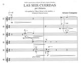 【楽譜】コンパニー：ギターのための「ラス・セイス・クエルダス」（CD付き）