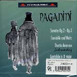 【CD】セバスティアーニ+メッツェーナ(Vn)〈パガニーニ：ヴァイオリンとギターのための作品集〉