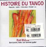 【CD】デュオ・ムジカ(G+Fl)〈タンゴの歴史〉