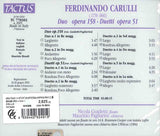 【CD】パリャリーニ+グイデッティ(Fl)〈カルッリ：フルートとギターのための二重奏曲〉