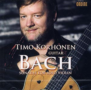 【CD】コルホーネン〈バッハ：3つの無伴奏ヴァイオリンソナタ／コルホーネン編〉