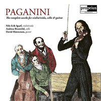 【CD】〈パガニーニ：ヴァイオリン、ヴィオラ、チェロとギターのための作品全集〉