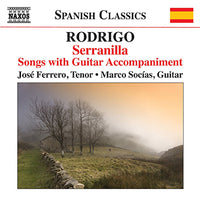 【CD】ソシアス（G）＆フェッレーロ（T）〈ロドリーゴ：ギター伴奏による歌曲集〉