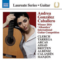 【CD】アンドレア・ゴンザレス・カバレロ〈ギター・リサイタル〜期待の新進演奏家シリーズ〉