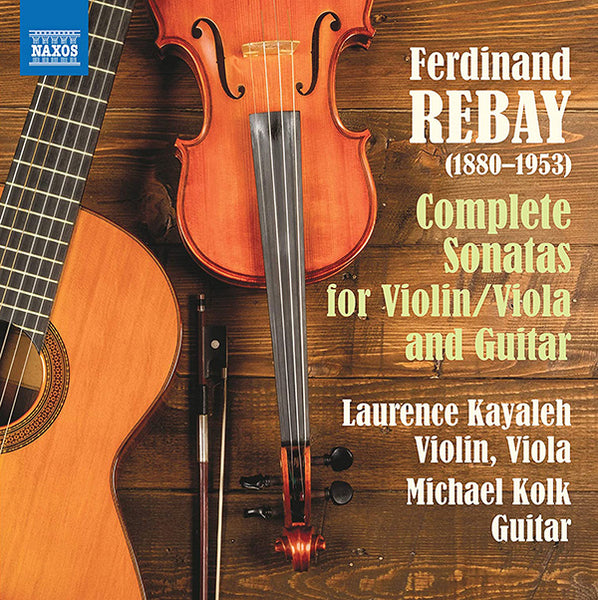 【CD】ロロンス・カヤレイ(Vn)＆マイケル・コーク(G)〈レバイ：ヴァイオリンとギターのためのソナタ集／ヴィオラとギターのためのソナタ〉