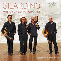 【CD】カルテット・サントルソラ〈ジラルディーノ：ギターカルテットのための作品集〉