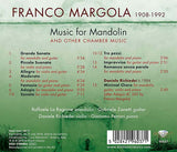 【CD】ラジョーネ（Mand）、ザネッティ（G）、ほか〈マルゴーラ：マンドリンと他の室内音楽作品集〉