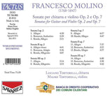 【CD】〈モリーノ：ギターとヴァイオリンのソナタ集〉