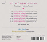 【CD】ビオンディ(Vn)＆ピナルディ(19cG)〈パガニーニ：ヴァイオリンとギターのためのソナタ集〉