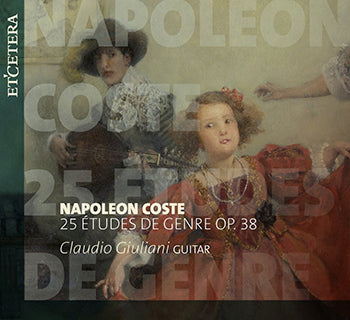 【CD】クラウディオ・ジュリアーニ〈コスト：25の練習曲Op.38〉