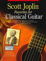 【楽譜】クラシックギターのためのスコット・ジョプリン［ウィラード編］（ダウンロードカード、タブ譜付き）