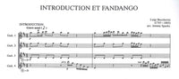【楽譜】ボッケリーニ：序奏とファンダンゴ(4G)［スパークス編曲］