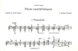 【楽譜】M=トローバ：特徴のある小品集Vol.1［セゴビア運指］
