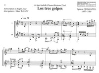 【楽譜】セルバンテス：ギター二重奏のための14のキューバの舞曲[バタイニ編]